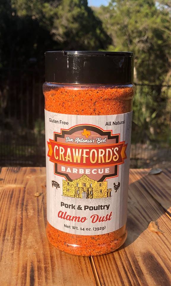 Crawfords BBQ- Chicken & Poultry- Alamo Dust 0860000011761