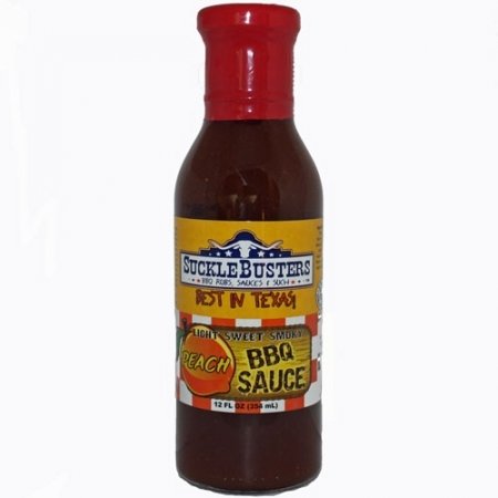 SuckleBusters Peach BBQ Sauce 0858389003323