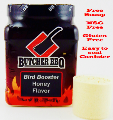 Butcher BBQ Bird Booster Honey 0045635747722