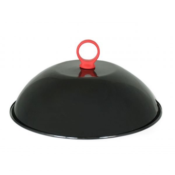 Enameled Grill Dome with Silicone Handle 0050016751694