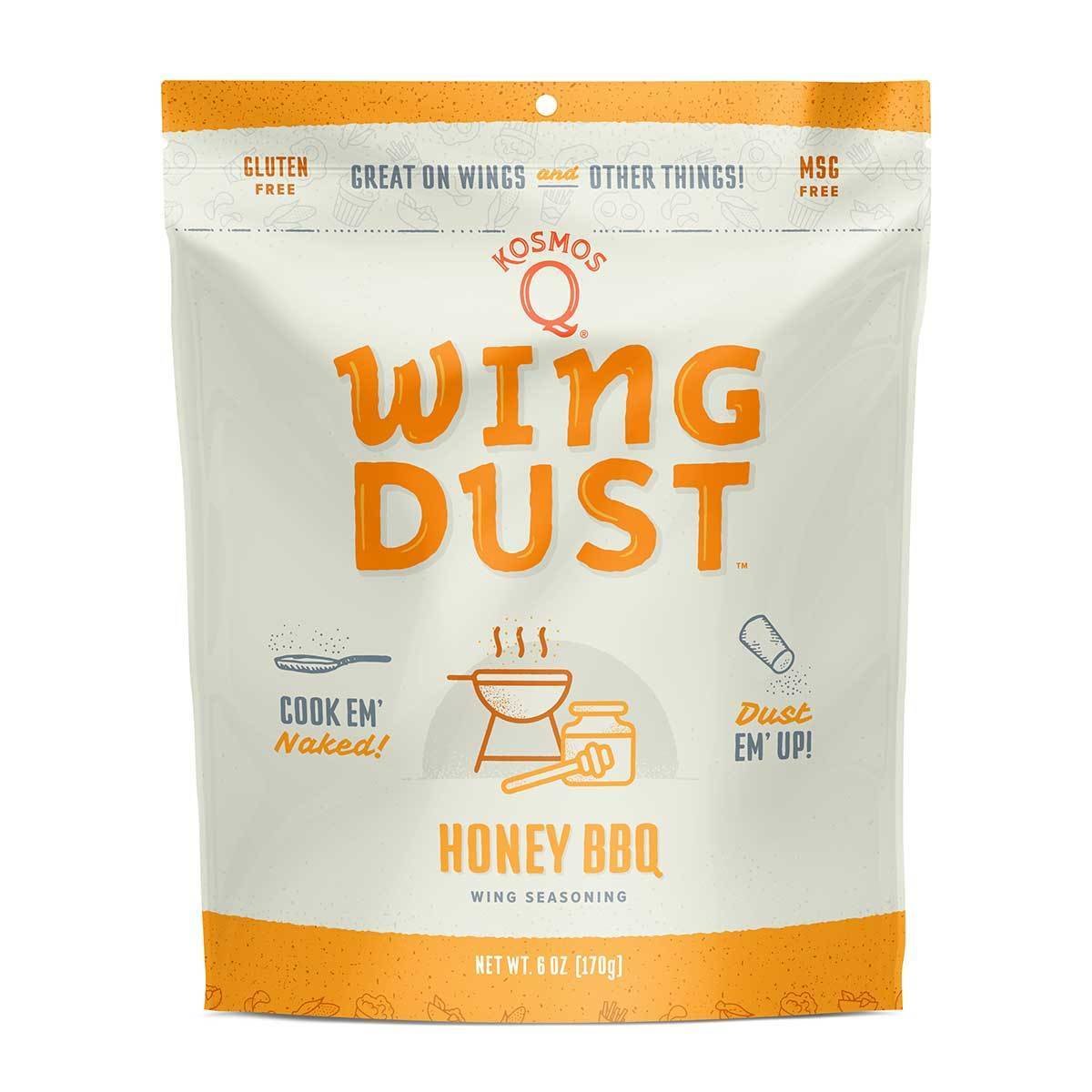 Kosmos Honey BBQ Wing Dust 6 OZ BAG 0851818003550