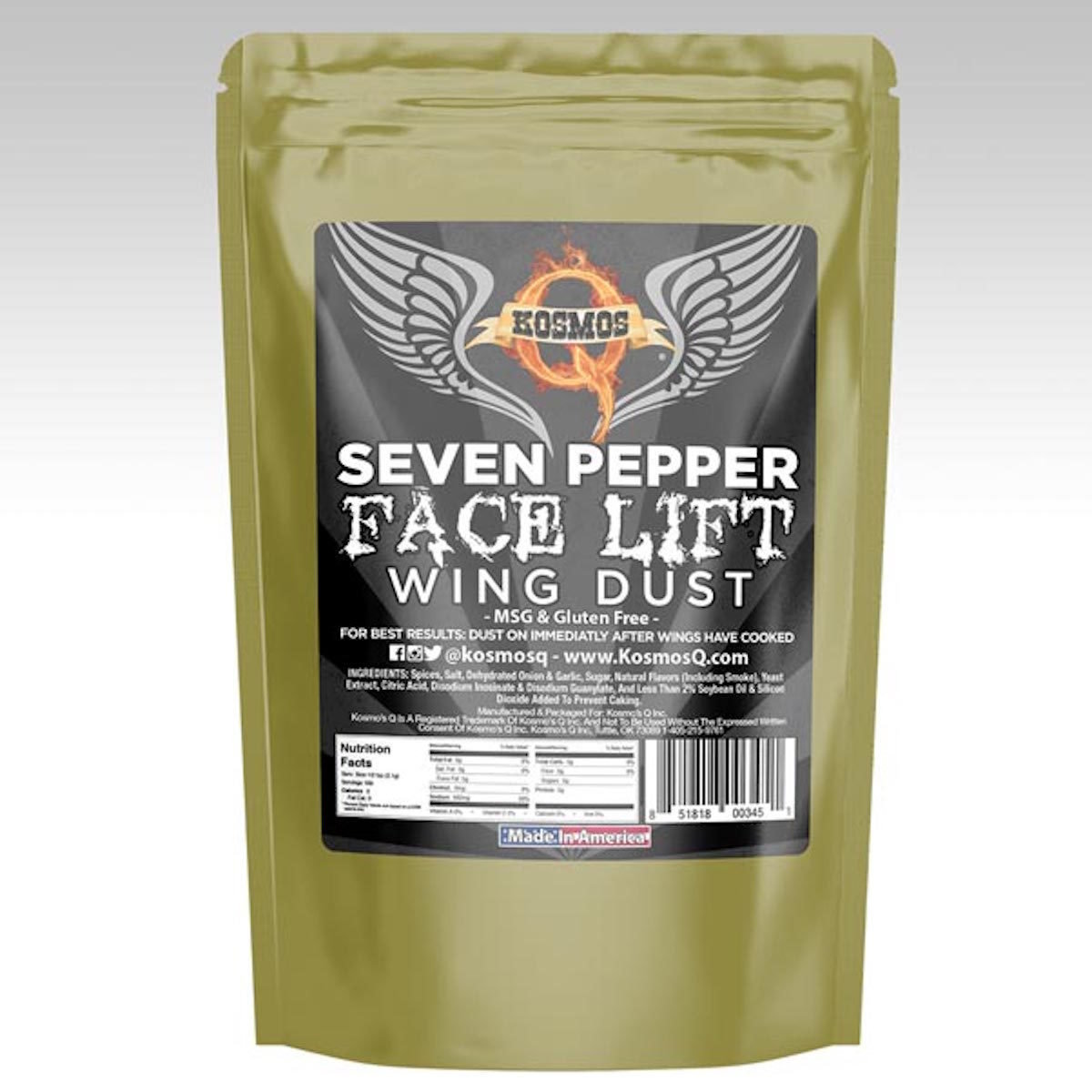 Kosmos SEVEN PEPPER WING DUST 8oz 0851818003451