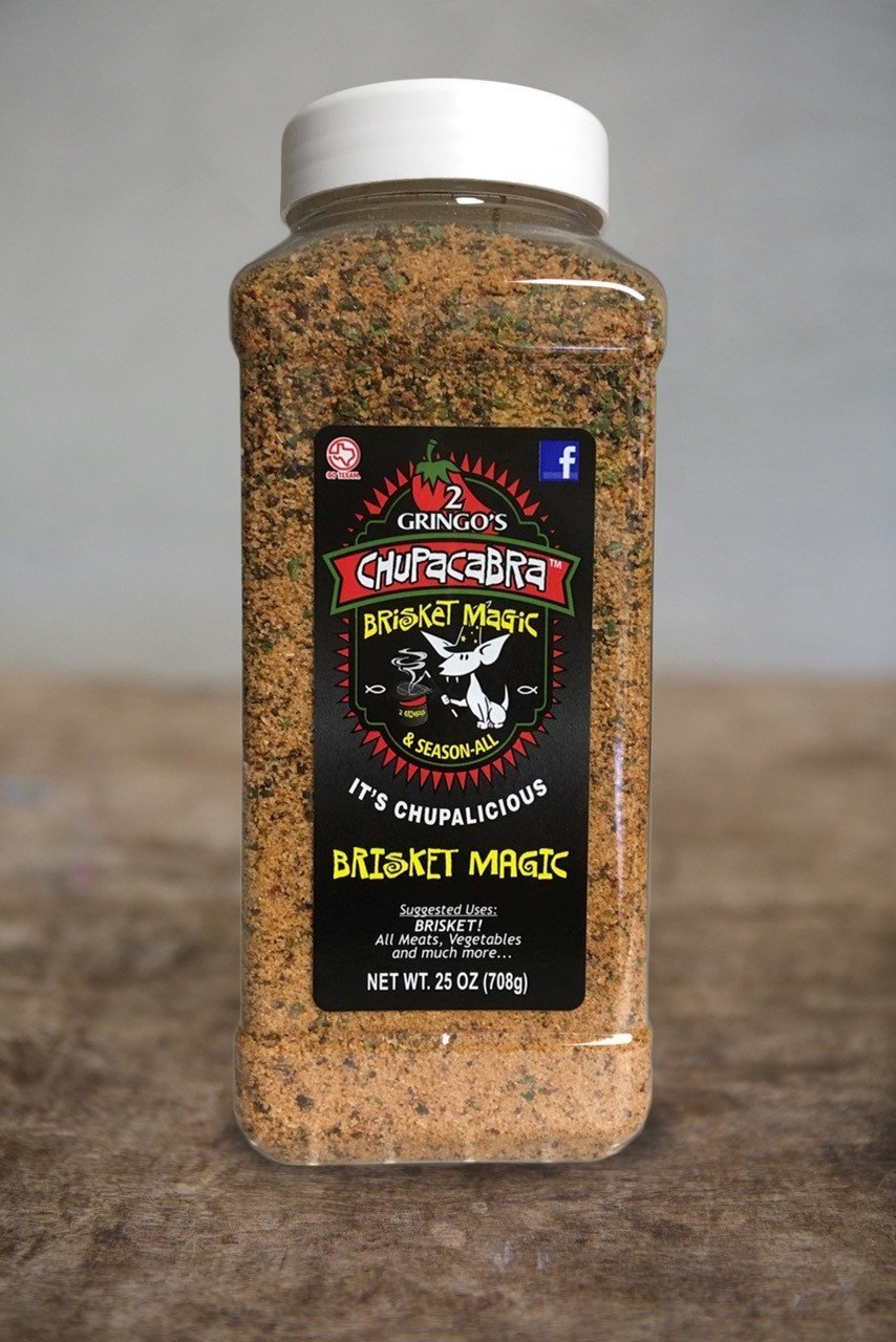 2 Gringos Chupacabra Rub-Brisket Magic 25oz 0094454007012