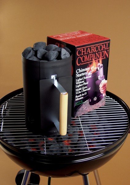 Black Charcoal Chimney Starter 00203
