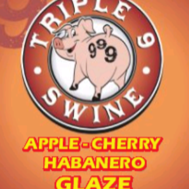 Triple 9 Swine Apple Cherry Habanero Glaze 0634294592271