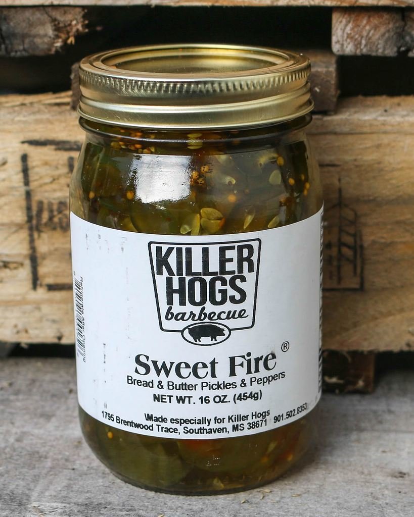 Killer Hogs Sweet Fire Pickles *SPICY* 0817071001726