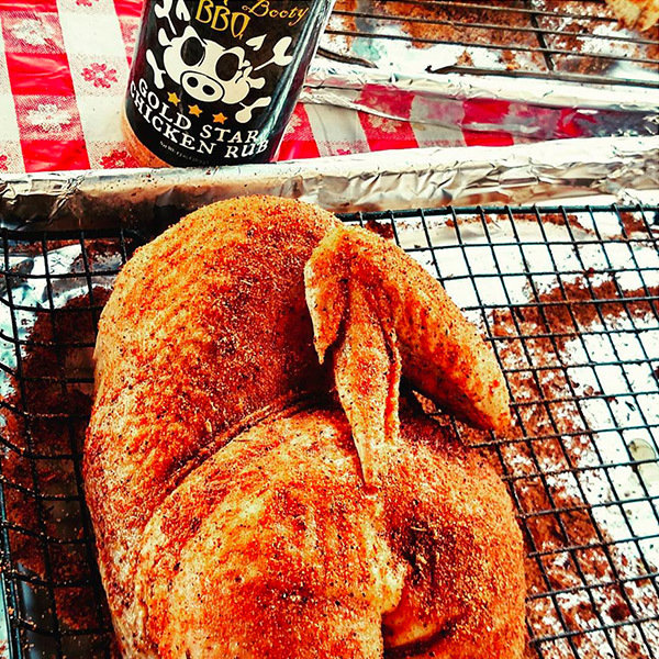 LOOT N’ BOOTY BBQ GOLD STAR CHICKEN RUB – 13 OZ 0783987882516
