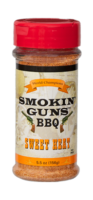 Smokin' Guns 7 oz. Sweet Heat Rub 0698795040013