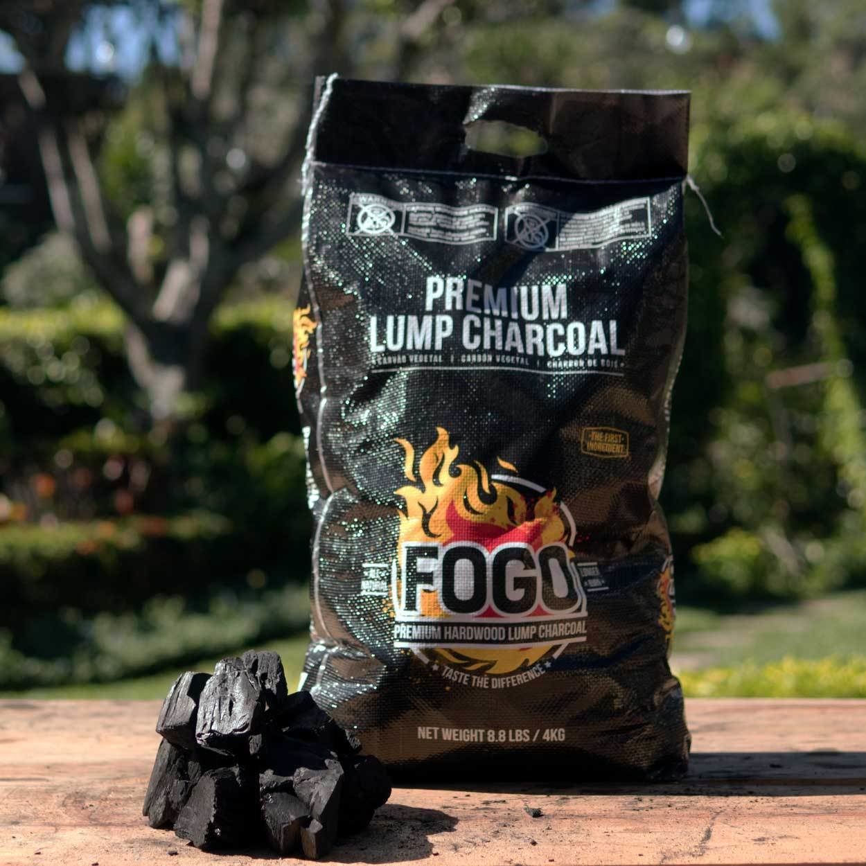 Fogo Premium 17.6-pound Hardwood Lump Charcoal Black Bag 00264