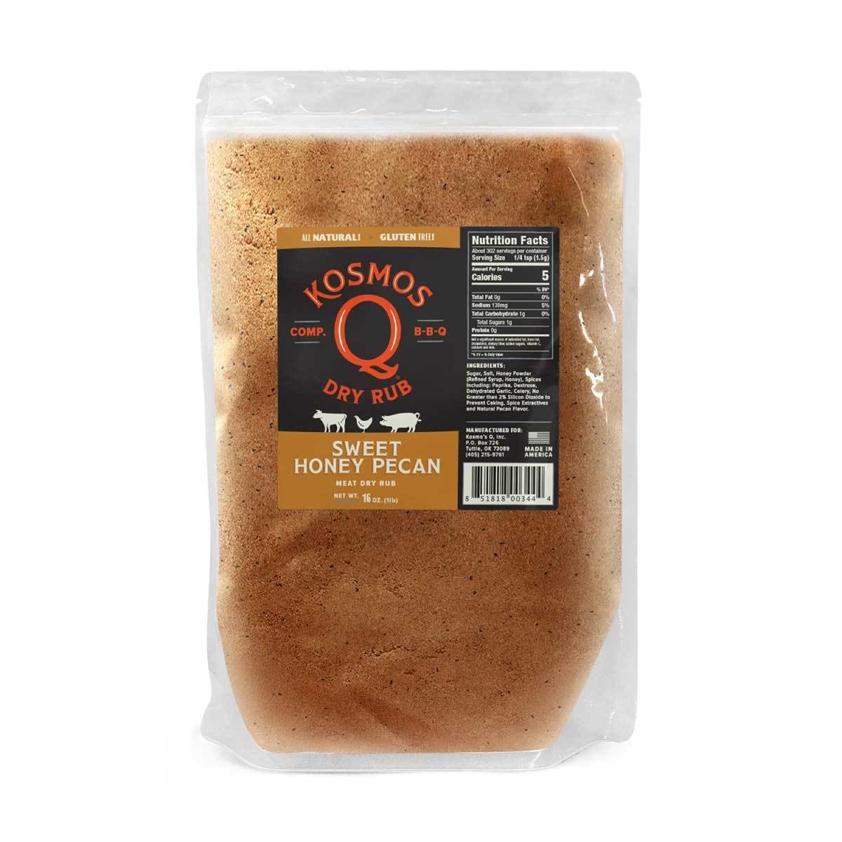 Kosmos Sweet Honey Pecan 1lb Bag 0851818003444