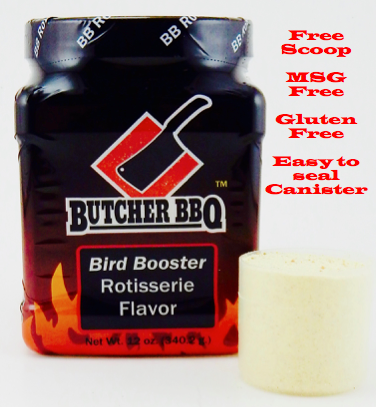 Butcher BBQ Bird Booster Rotisserie Flavor 0045635747814