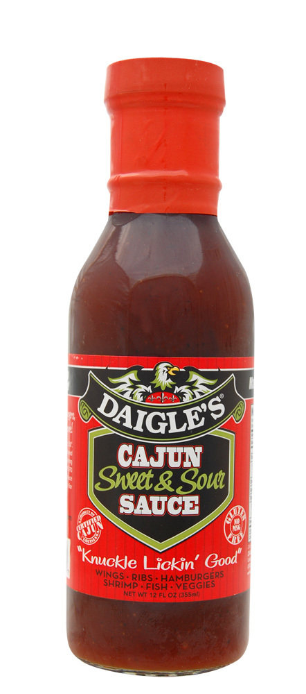 Daigle's Cajun Sweet&Sour Sauce 12 oz 0853037003007