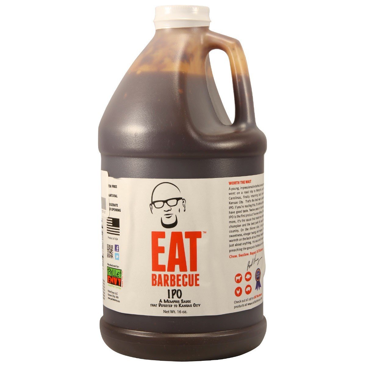 Eat BBQ IPO 1/2 Gallon 0700953352101