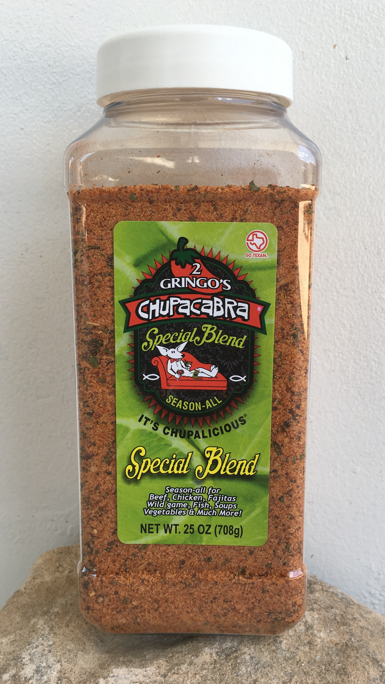 2 Gringos Chupacabra Rub- Special Blend- 25 oz 0094454008187