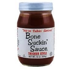 Bone Suckin' Thicker Style BBQ Sauce 0754496001262