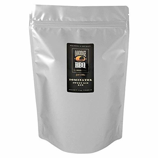 Oakridge BBQ Dominator Sweet Rib Rub, 5lb 0091037821843