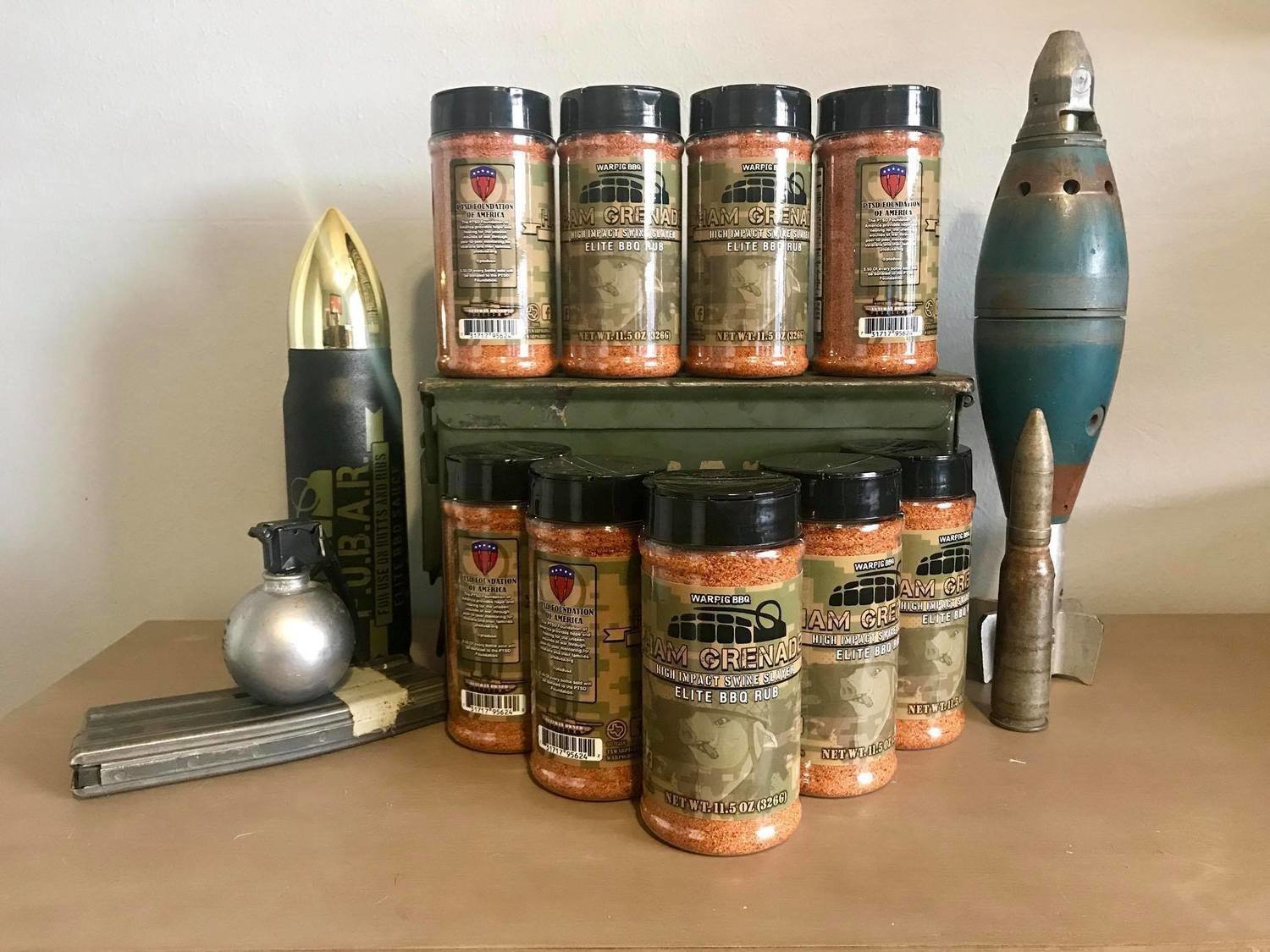 Warpig BBQ - Ham Grenade Elite Rub 0731717956242