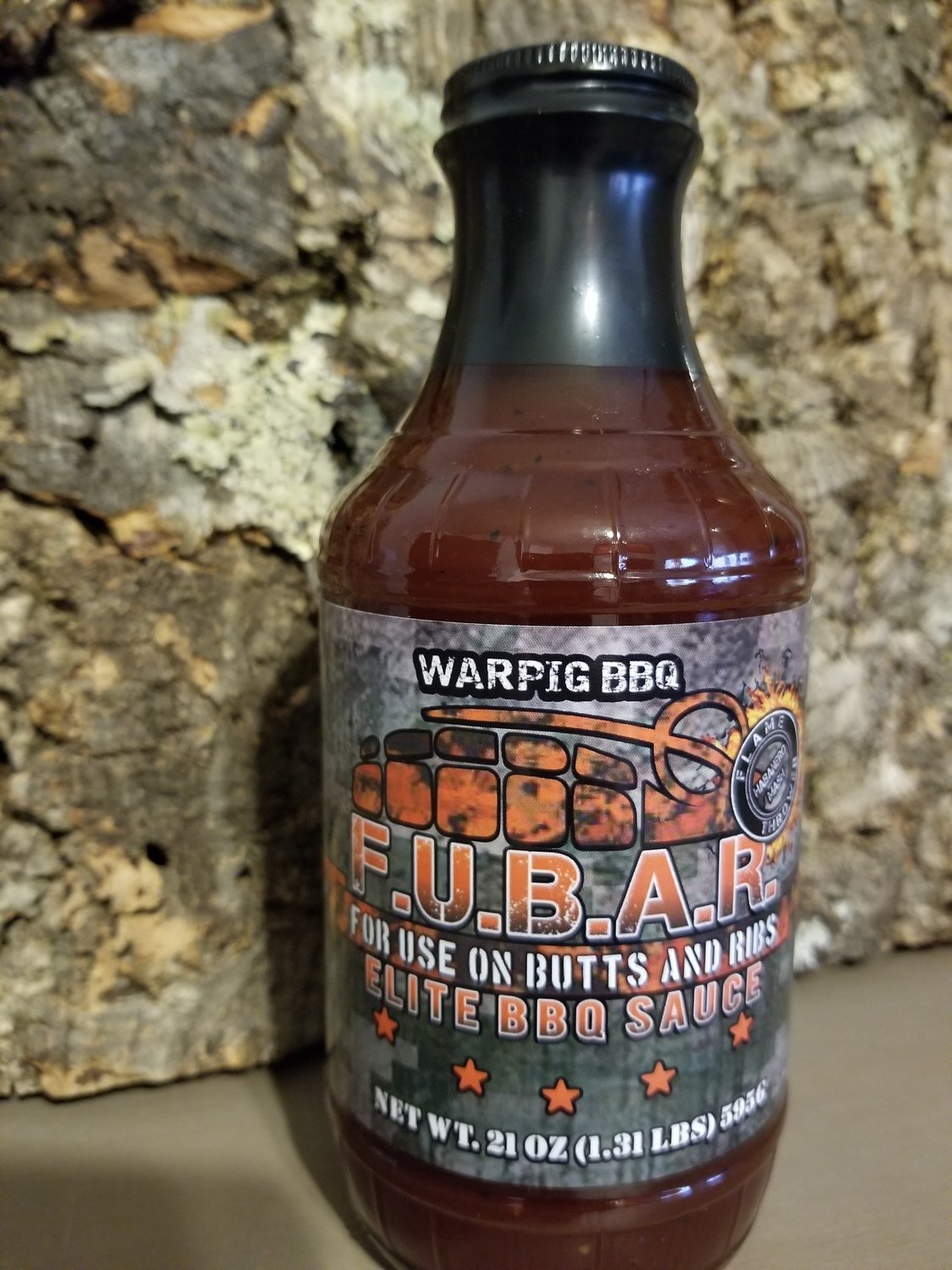 Warpig BBQ- F.U.B.A.R. Flamethrower Habanero Mash 0731717956228