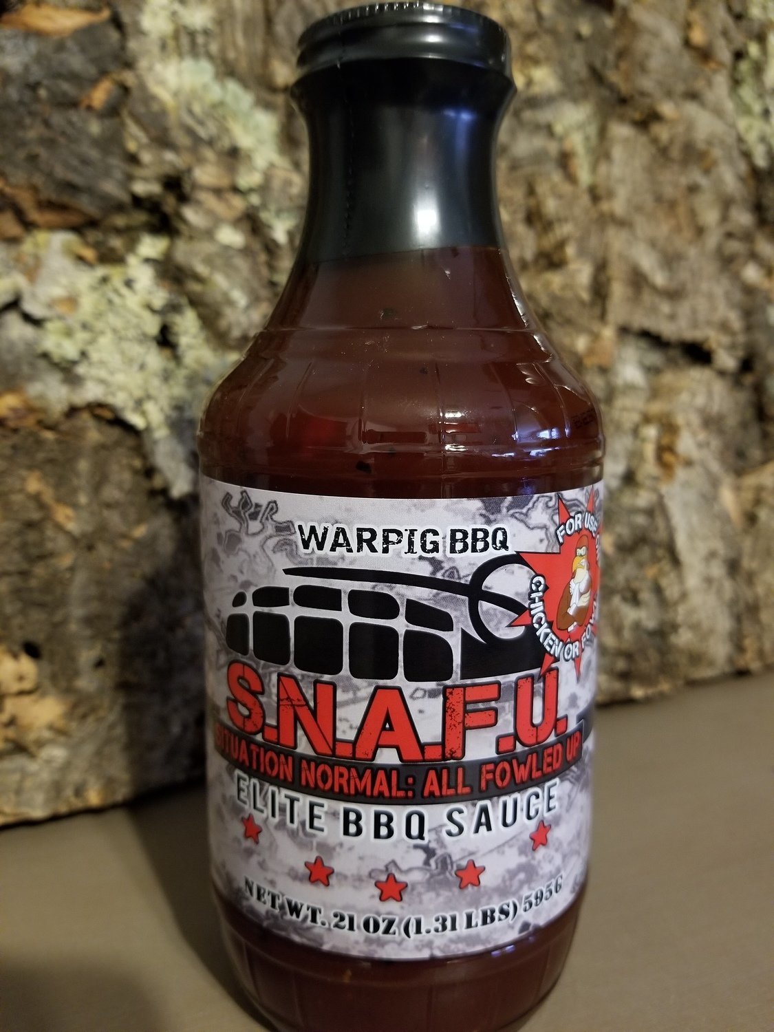 Warpig BBQ -S.N.A.F.U.-Elite BBQ Sauce 0731717956181