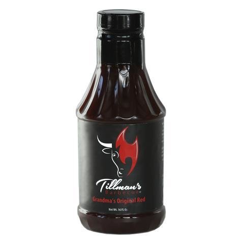 Tillman's BBQ Sauce- Grandma's Original Red Sauce- 21.4oz 0720260430521