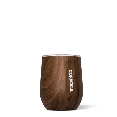 Corkcicle- Stemless- Walnut