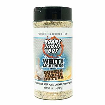 Boars Night Out- White Lightning with Double Garlic Butter 0867130000139