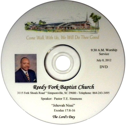 Sermon DVD Sermon DVD