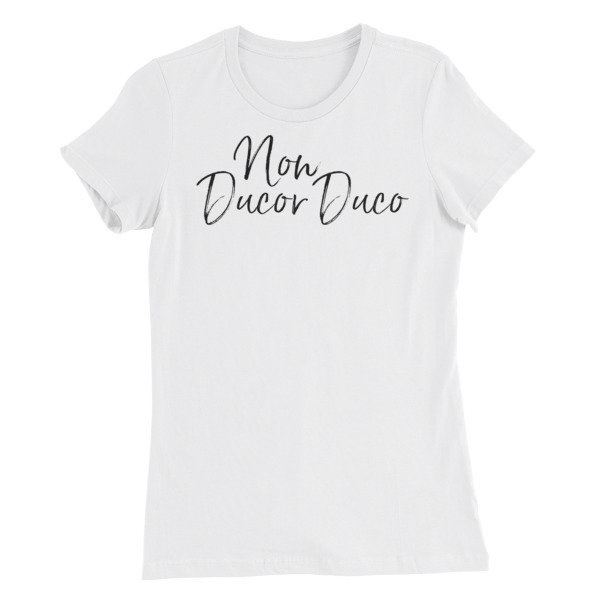 Non Ducor Duco - Women’s Slim Fit T-Shirt 00008