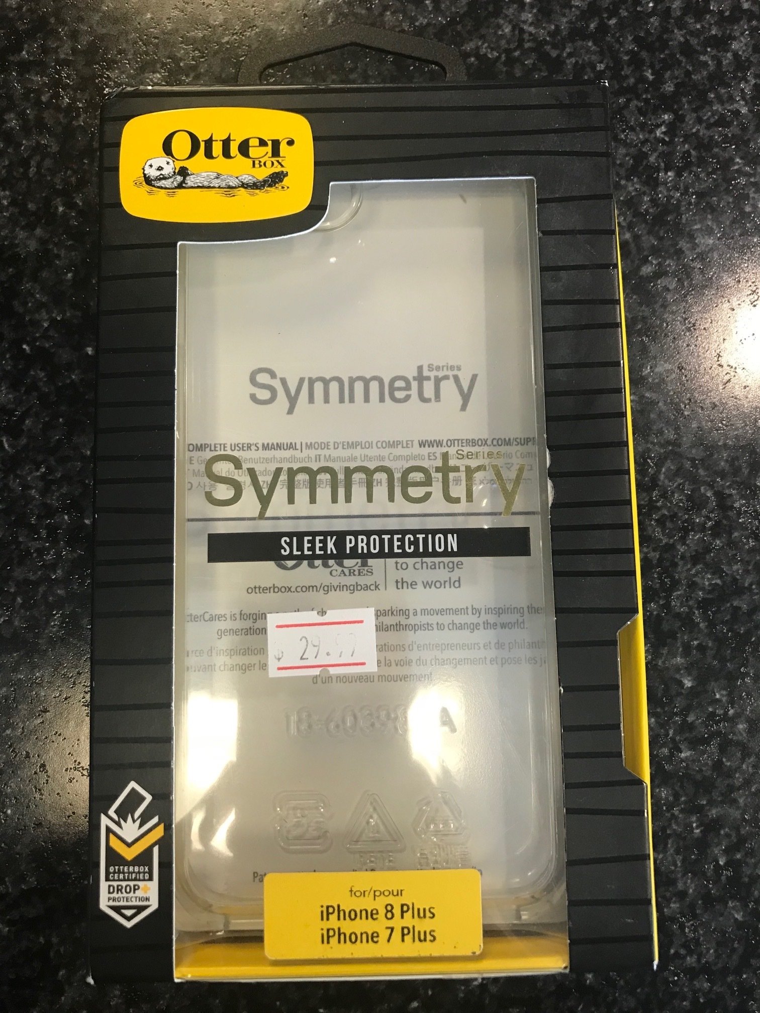 Otter Box Symmetry Case for iPhone 7 plus or iPhone 8 plus Symmetry 7/8 plus