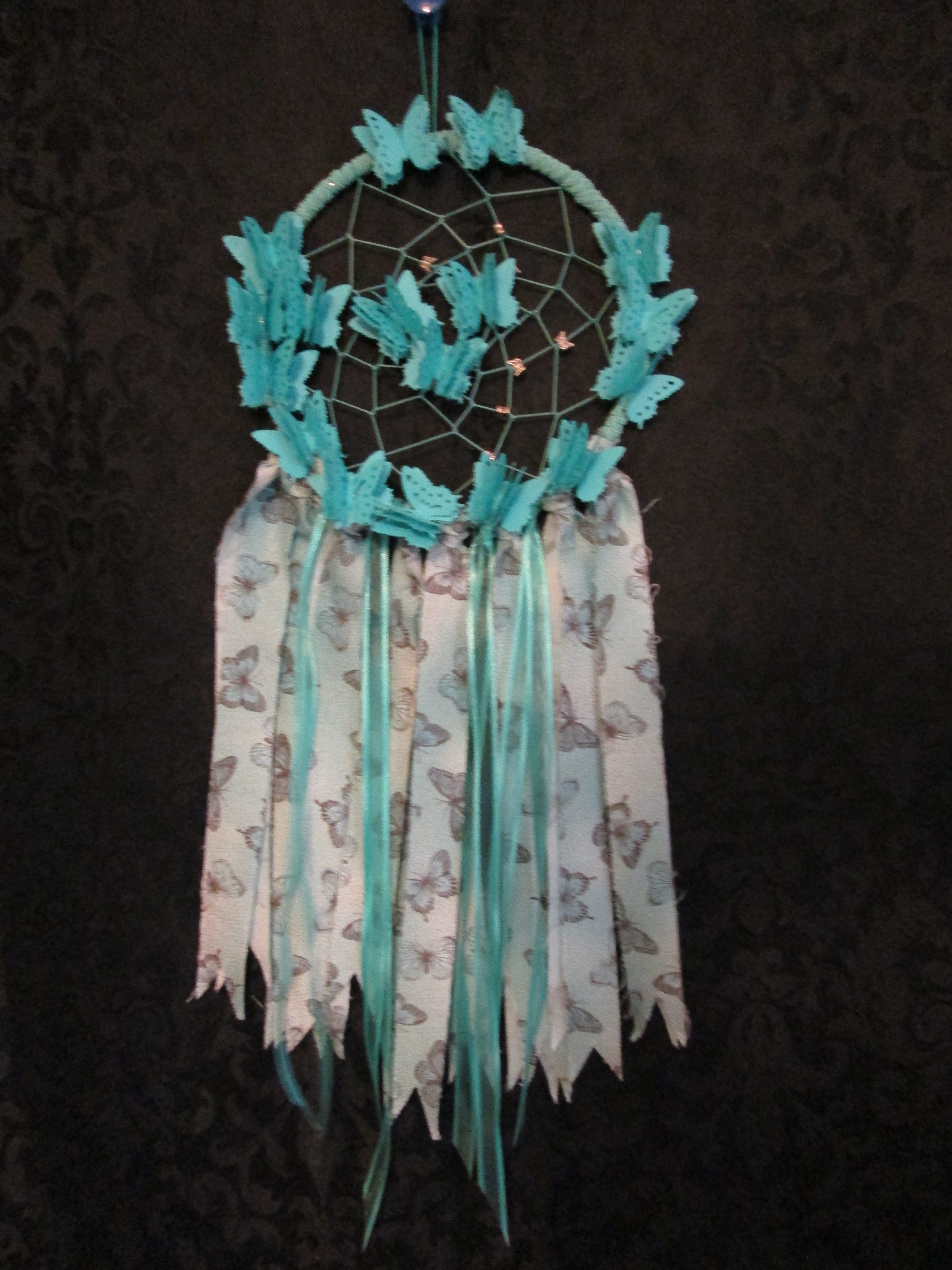 Turquoise Dreamcatcher Small 004dc