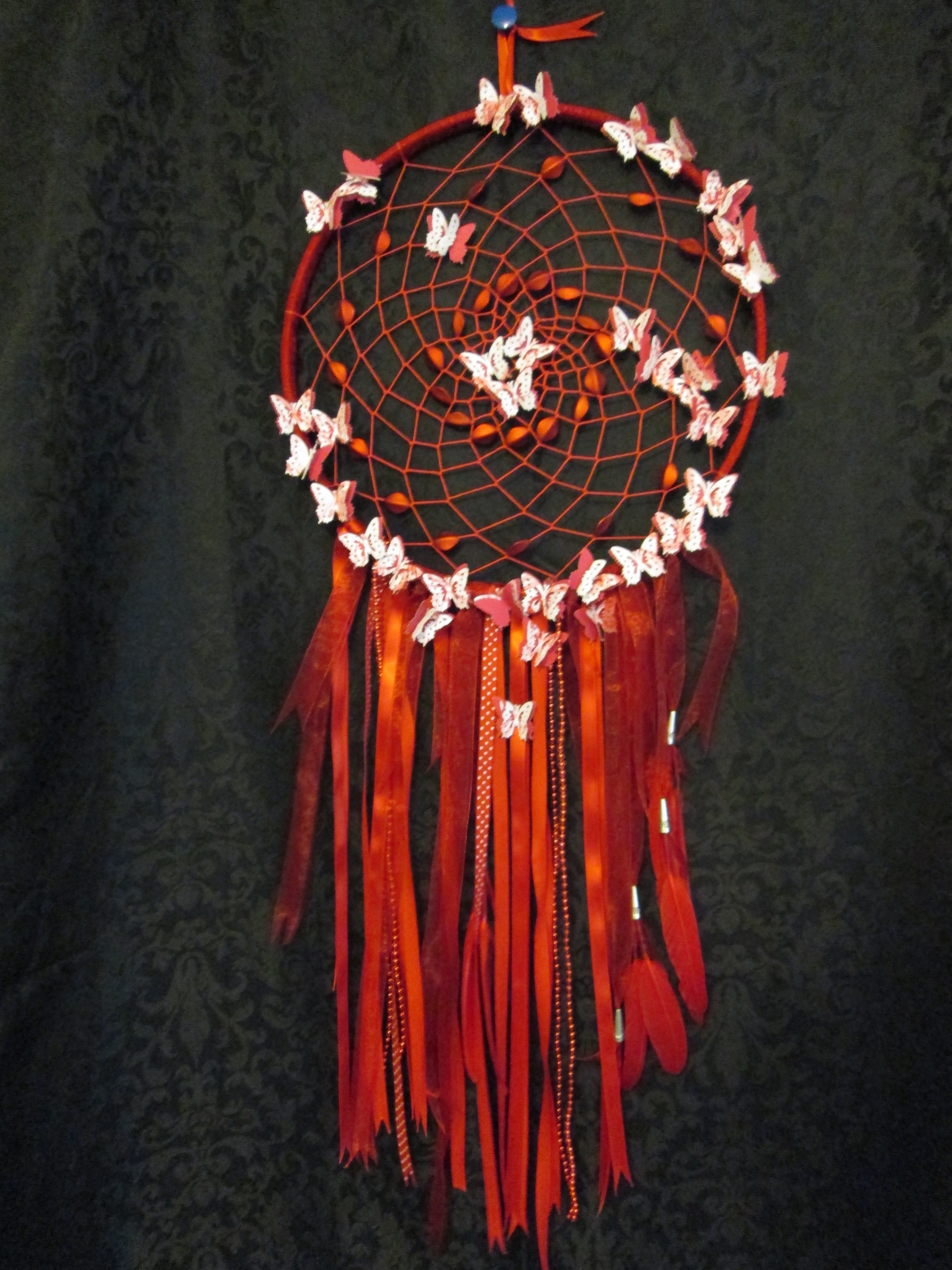 Red Dreamcatcher - Large 008dc