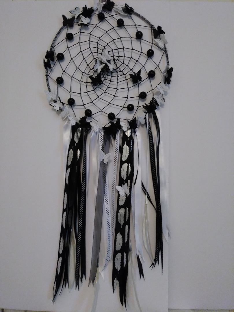 Black & White Dreamcatcher - Large 010dc