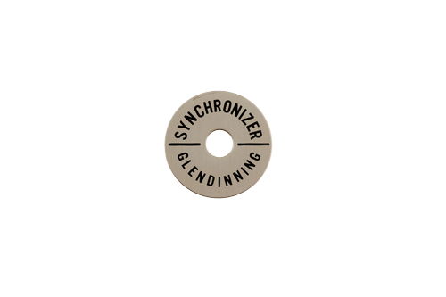 Synchronizer Name Plate 81302