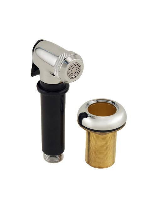 Shower Sprayer and Stainless Thru Hull Fitting 99582-DK
