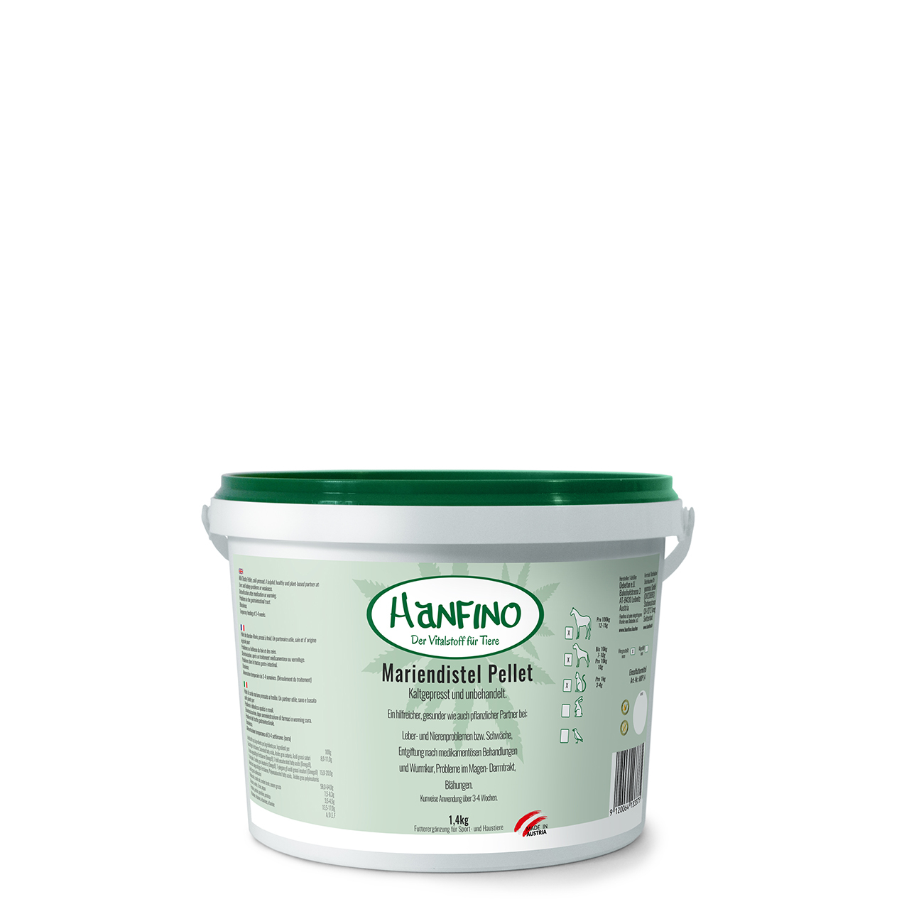 Hanfino Mariendistelsamen Pellets 00384