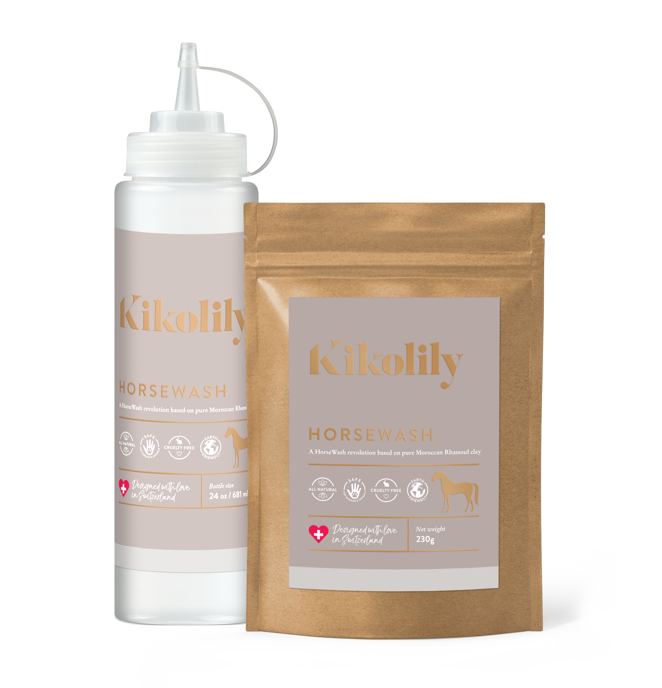 Kikolily Horse Wash Natural 00327