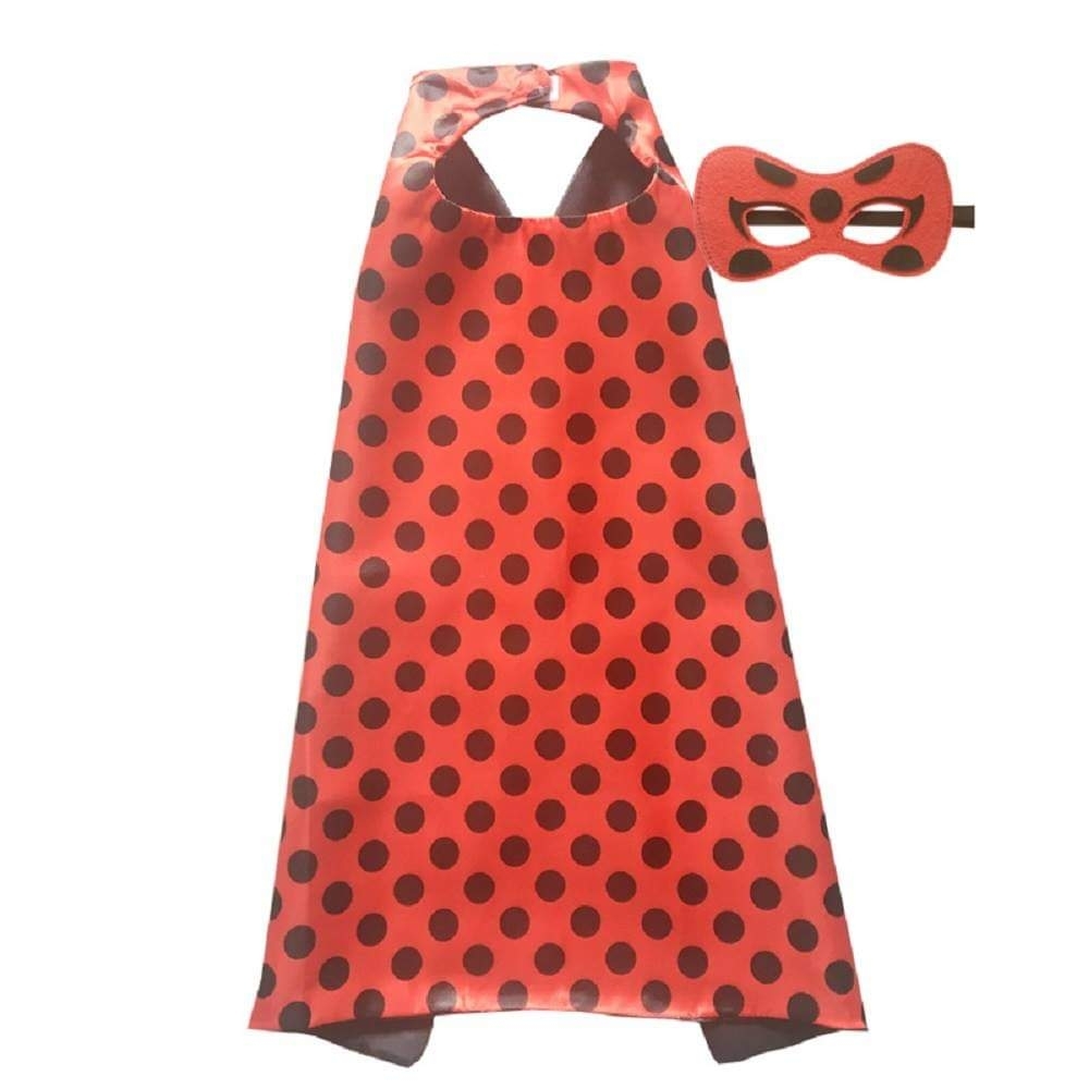 Miraculous Lady Bug Cape and Mask Set 00100