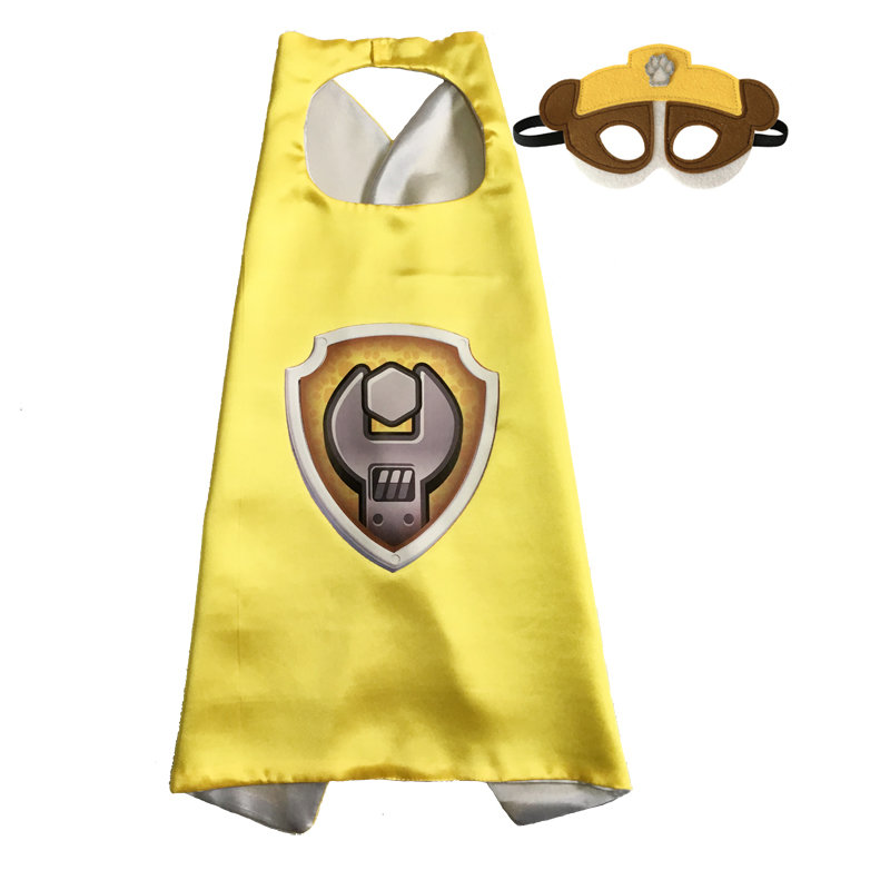 Paw Patrol Rubble Cape and Mask Set 00023
