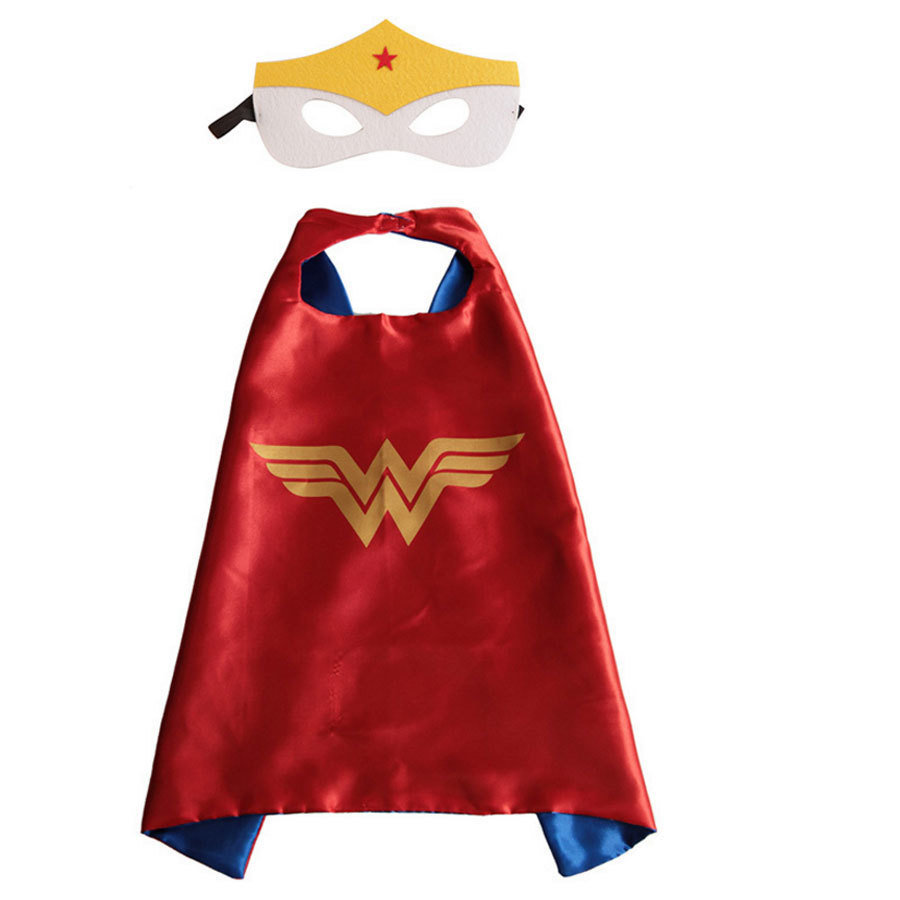 Wonderwoman Dress Up Cape and Mask Set 00042