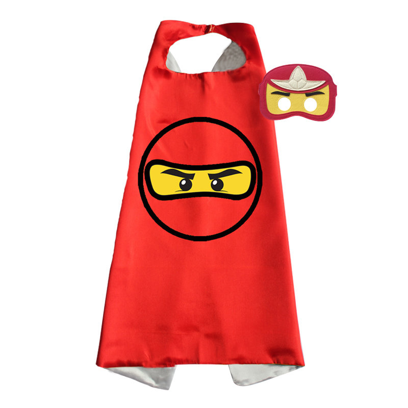 Ninjago Red Cape and Mask Set - Kai 00052