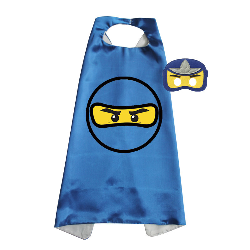 Ninjago Blue Cape and Mask Set- Jay 00053
