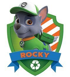 Traindrops Paw Patrol Dress Up Cape and Mask Set (Rocky)