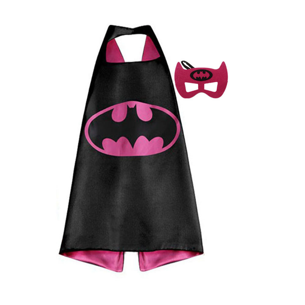 Bat Girl Dress Up Cape and Mask Set 00071