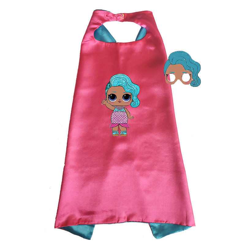 LOL Suprise Splash Queen Cape and Mask Set 00091