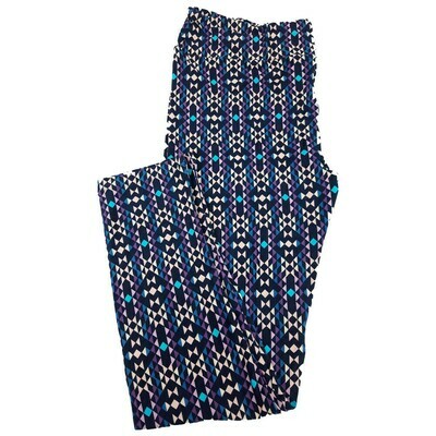 Leggings Damen LuLaRoe Einfarbig Schwarz – Größe Tall & Curvy 12