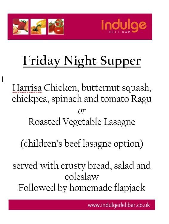Friday Night Supper 2019 Friday Night Supper 2019