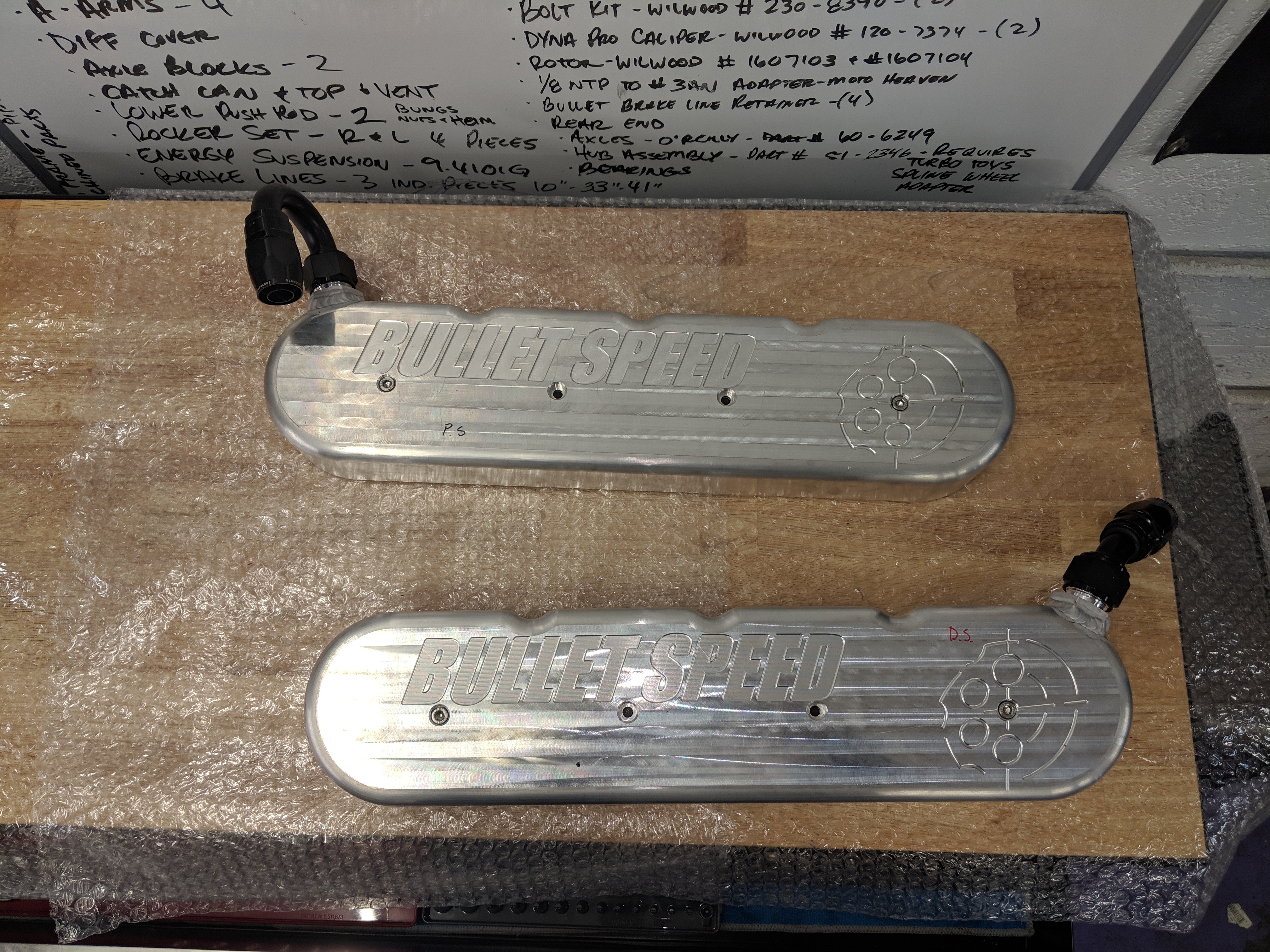 LS Bullet Speed Valve Covers