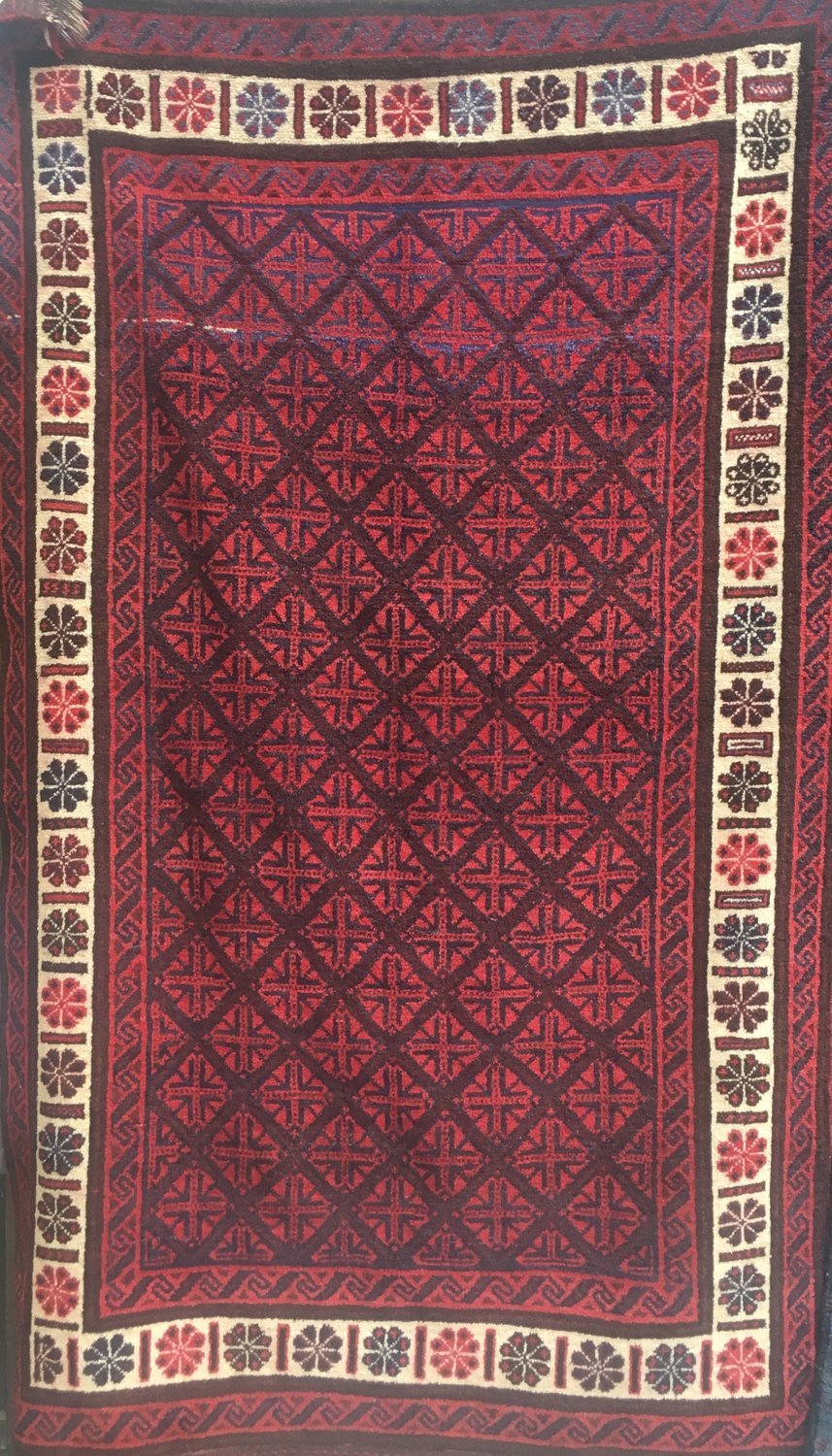 Afghan Baluchi 242 x 151 cm