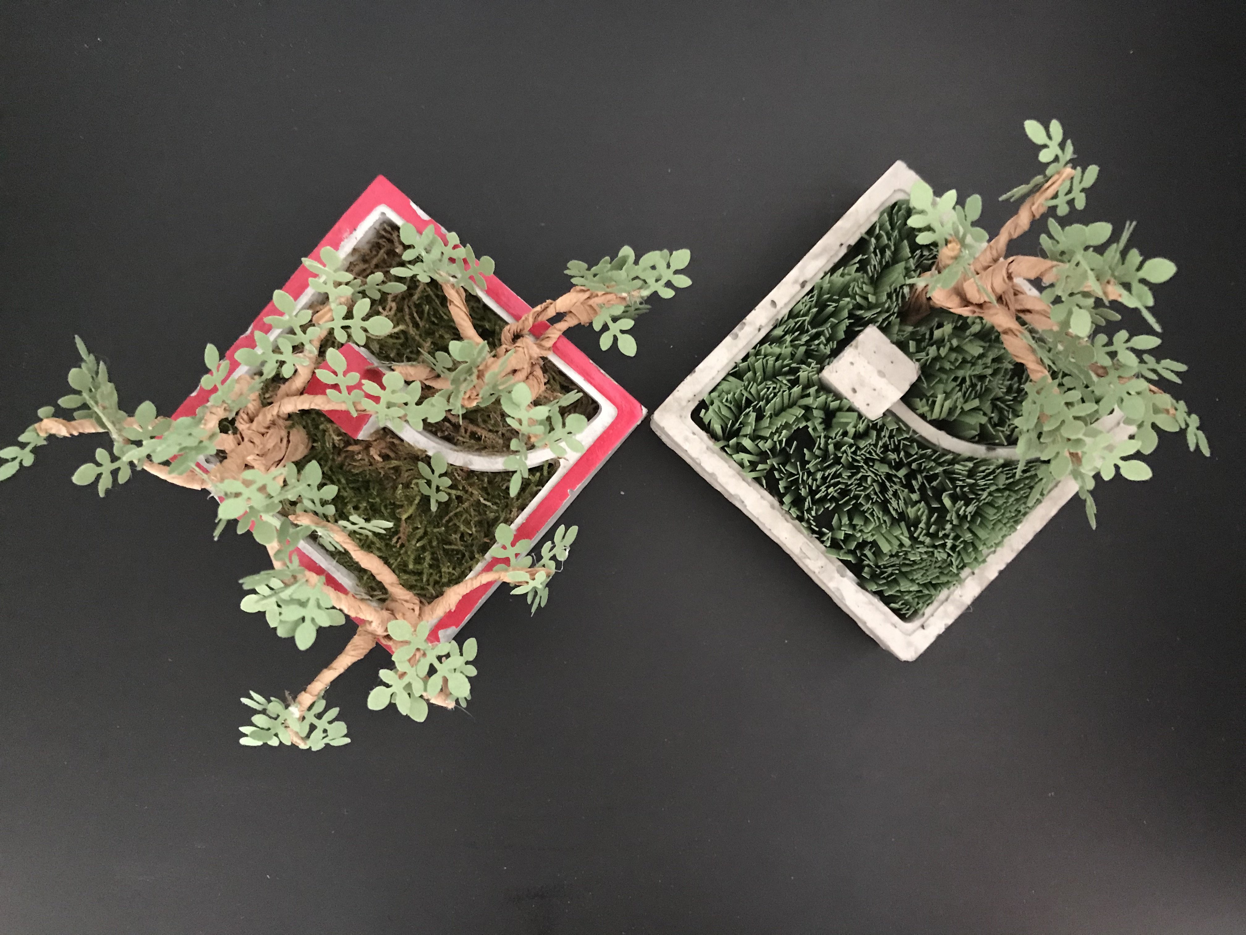 Atelier Jardin miniature en papier - Jeudi 10 janvier - de 20h à 22h.