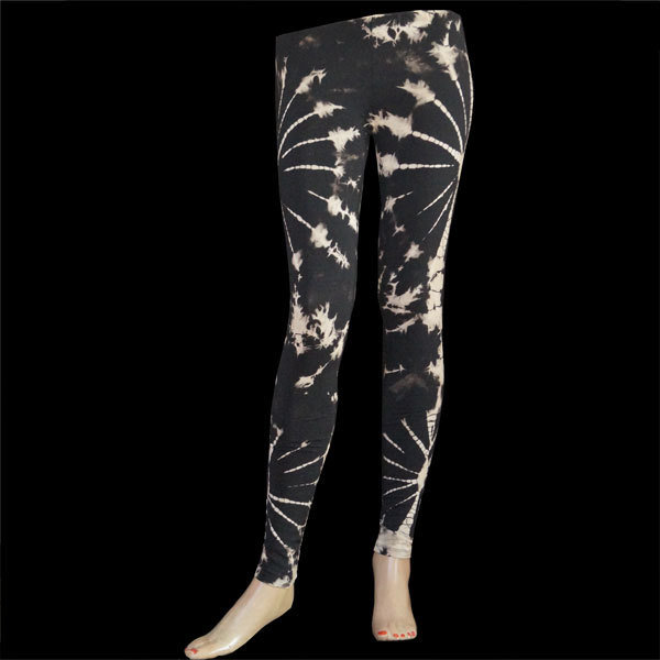 LEGGINGS - Schwarz-Weiß 004